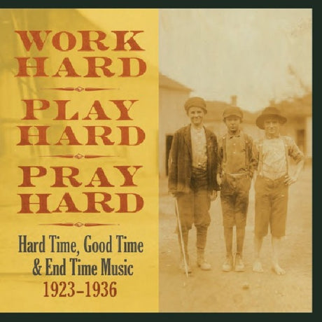 V/A (Various Artists) - Work hard, play hard, pray hard (CD) - Velvet Music