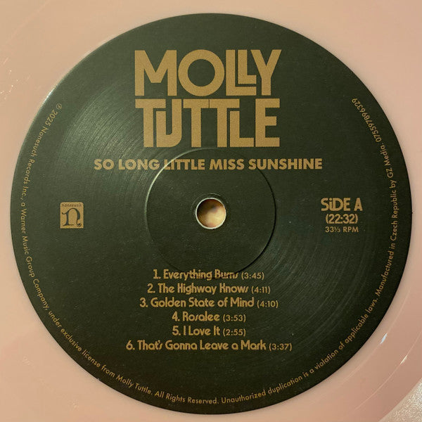 Molly Tuttle (2) - So Long Little Miss Sunshine (LP) - Velvet Music