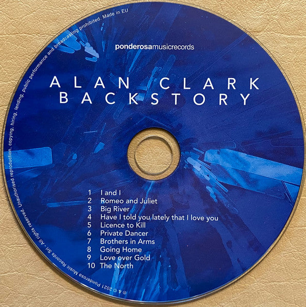 Alan Clark - Backstory (second hand CD)