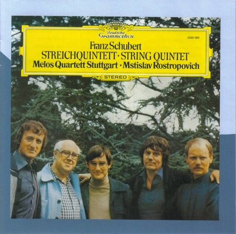 Franz Schubert - Melos Quartett, Mstislav Rostropovich - Streichquintett • String Quintet (CD) - Velvet Music
