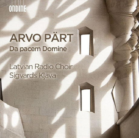 A. Part - Da pacem domine (CD) - Velvet Music