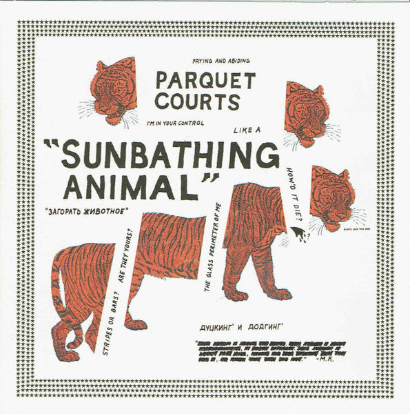 Parquet Courts - Sunbathing Animal (tweedehands CD) - Velvet Music