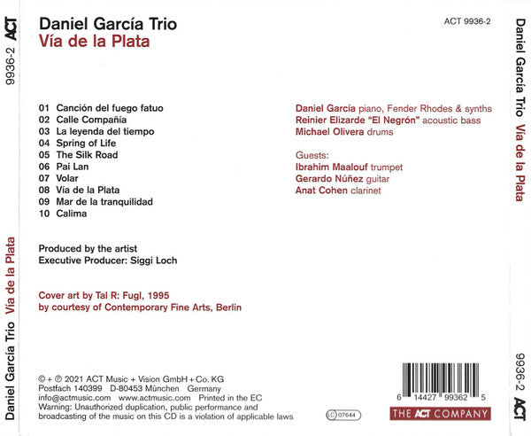 Daniel García Trio - Vía De La Plata (tweedehands CD)