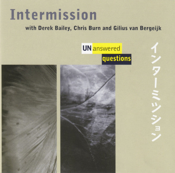 Intermission (4) - Unanswered Questions (tweedehands CD)