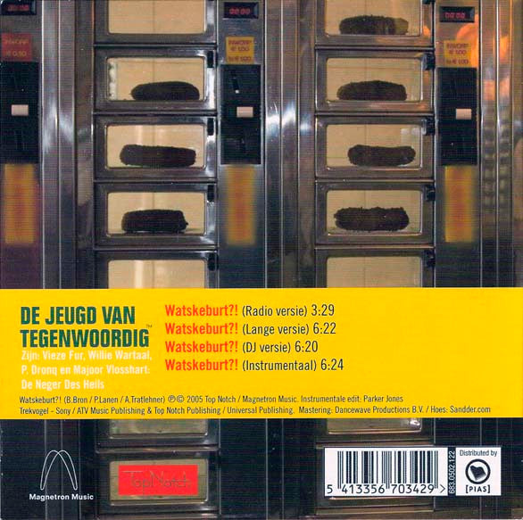 De Jeugd Van Tegenwoordig (2) - Watskeburt?! (tweedehands CD)
