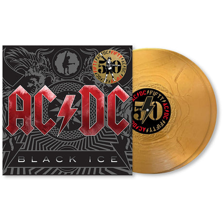 AC/DC - Black ice (50th anniversary gold color vinyl) (LP) - Velvet Music