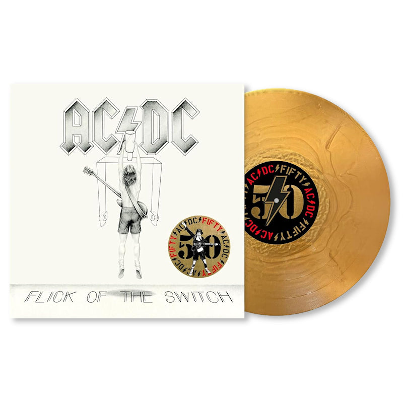 AC/DC - Flick of the switch (50th anniversary gold color vinyl) (LP)