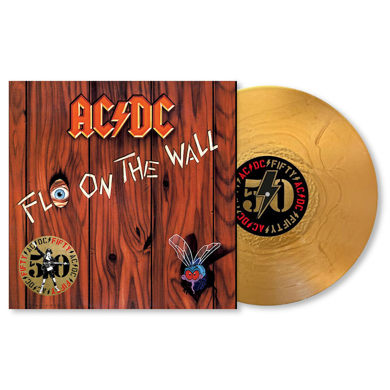 AC/DC - Fly on the wall (50th anniversary gold color vinyl) (LP)