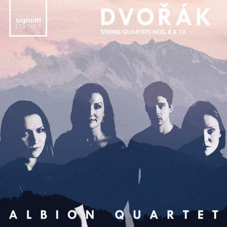 Albion Quartet - Dvorak string quartets nos.8 & 10 (CD) - Velvet Music