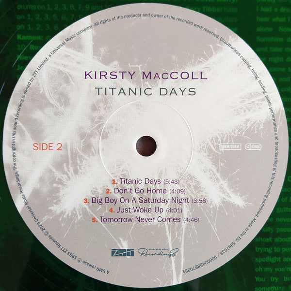 Kirsty MacColl - Titanic Days (LP)