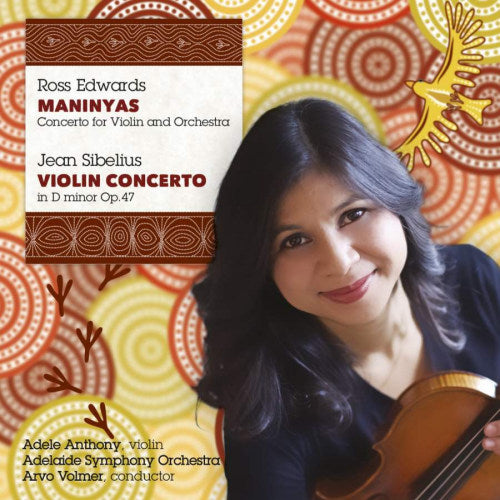 Edwards/sibelius - Concerto for violin & orchestra (CD) - Velvet Music