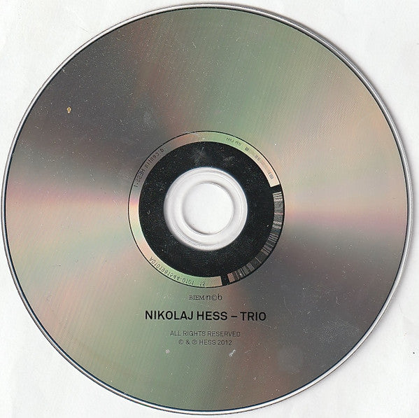 Nikolaj Hess, Tony Scherr, Kenny Wollesen - Trio (tweedehands CD)