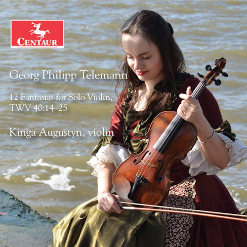 Gp Telemann - 12 fantasias for solo violin, valued at 40:14-25 (CD)
