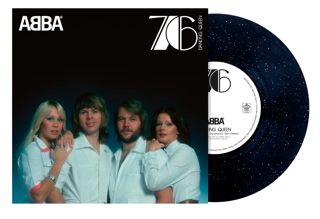 Abba - Dancing queen (black sparkling coloured vinyl  10-inch)