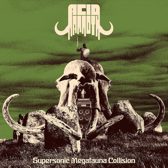Acid Mammoth - Supersonic megafauna collison -white/green/orange vinyl- (LP) - Velvet Music