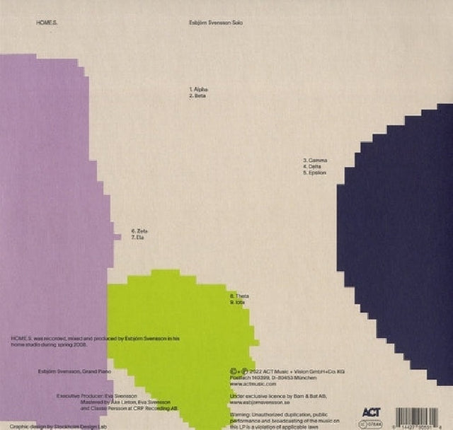 Esbjorn Svensson - Home.s. (LP) - Velvet Music