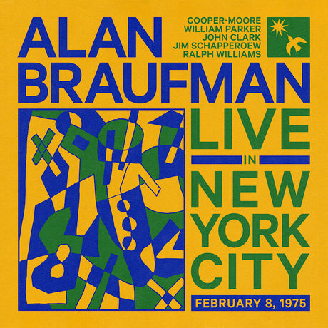 Alan Braufman - Live in new york city, february 8, 1975 (CD) - Velvet Music