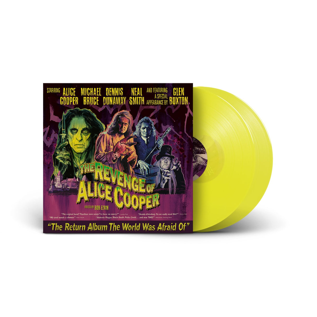 Alice Cooper - The revenge of alice cooper (Yellow vinyl LP) - Velvet Music