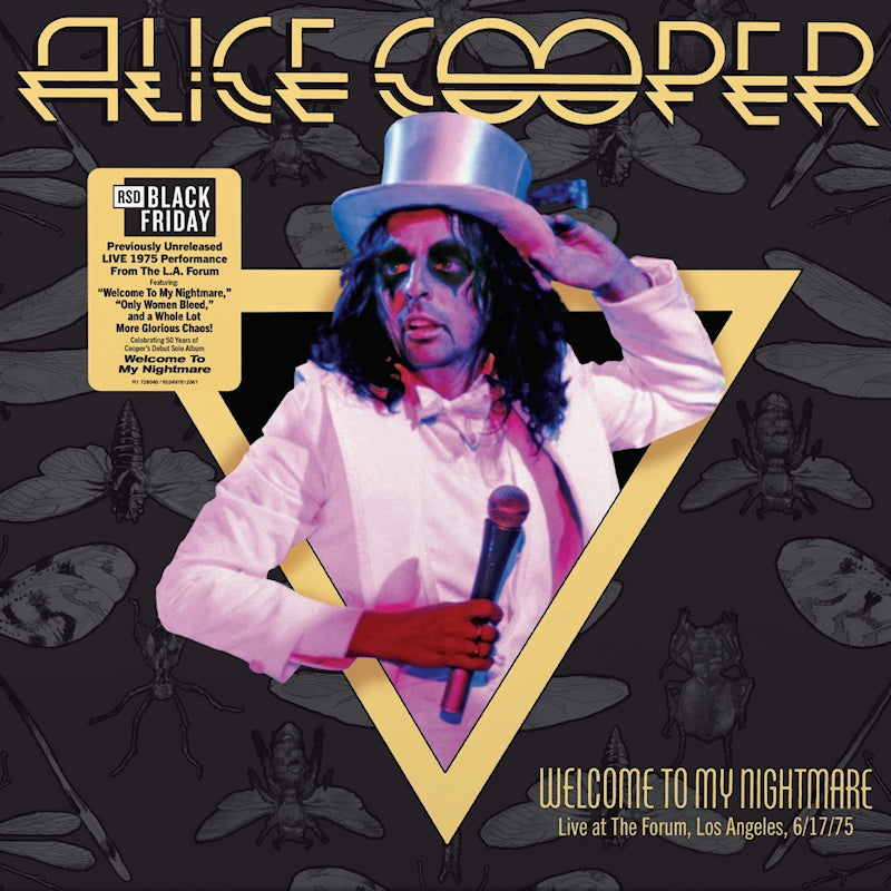 Alice Cooper - Welcome to my nightmare live from the forum 6/17/75 (LP) - Velvet Music