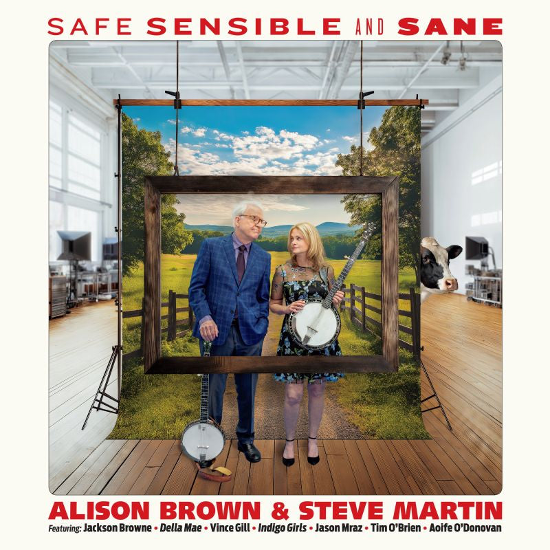 Alison Brown &amp; Steve Martin - Safe, sensible and sane (LP)