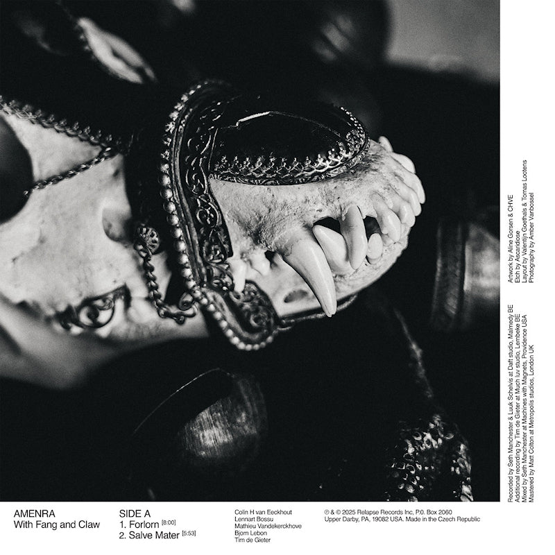 Amenra - With fang and claw (12-inch maxi-single) - Velvet Music