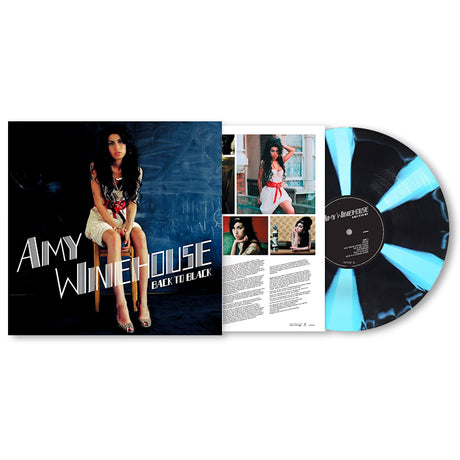 Amy Winehouse - Back To Black -blue & black cornetto vinyl- (LP) - Velvet Music