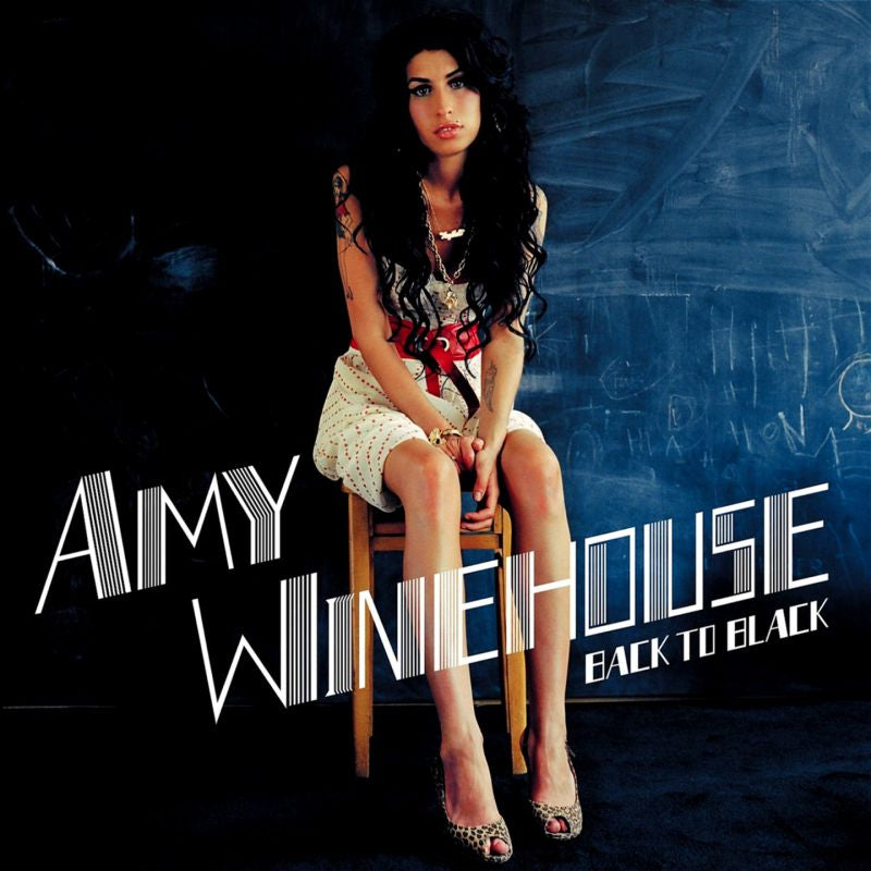 Amy Winehouse - Back To Black -blue & black cornetto vinyl- (LP) - Velvet Music