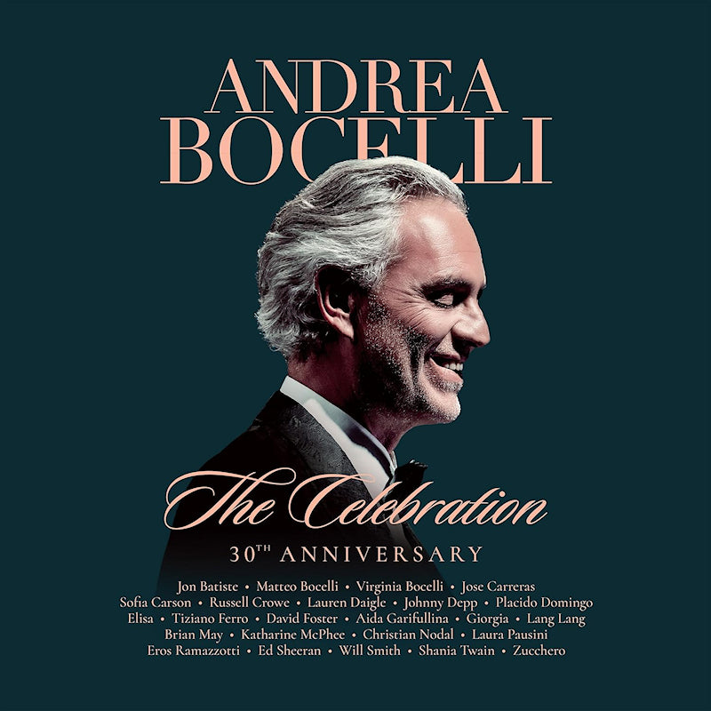 Andrea Bocelli - The celebration 30th anniversary (Blu Ray disc music)