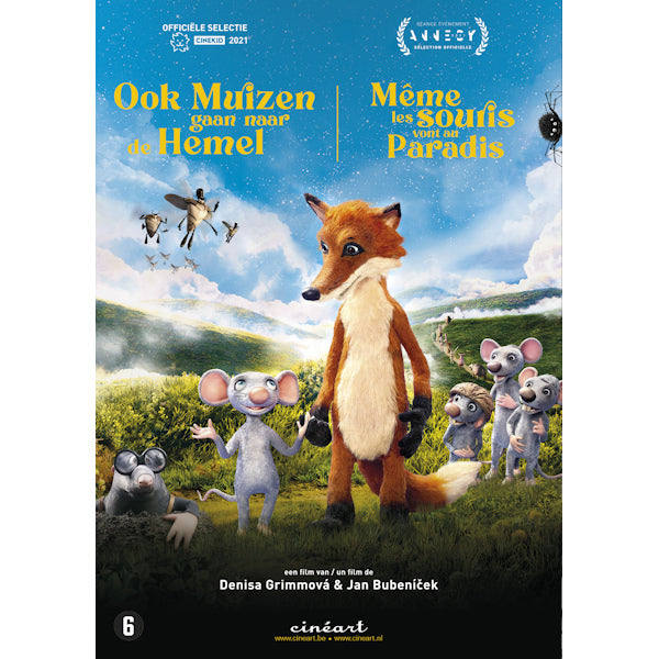 Animation - Ook muizen gaan naar de hemel (DVD movie) - Velvet Music
