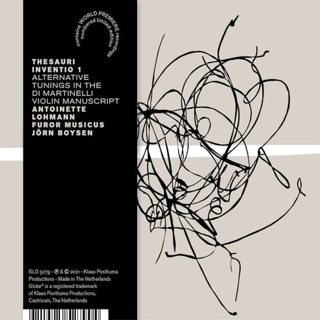 Antoinette Lohmann - Thesauri iventio 1 & 2 (CD)