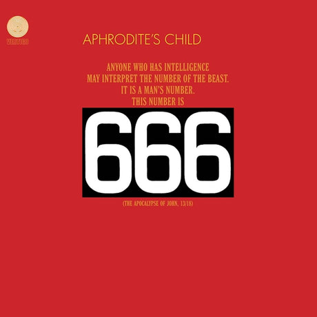 Aphrodite's Child - 666 (The Apocalypse Of John 13/18)  (LP) - Velvet Music