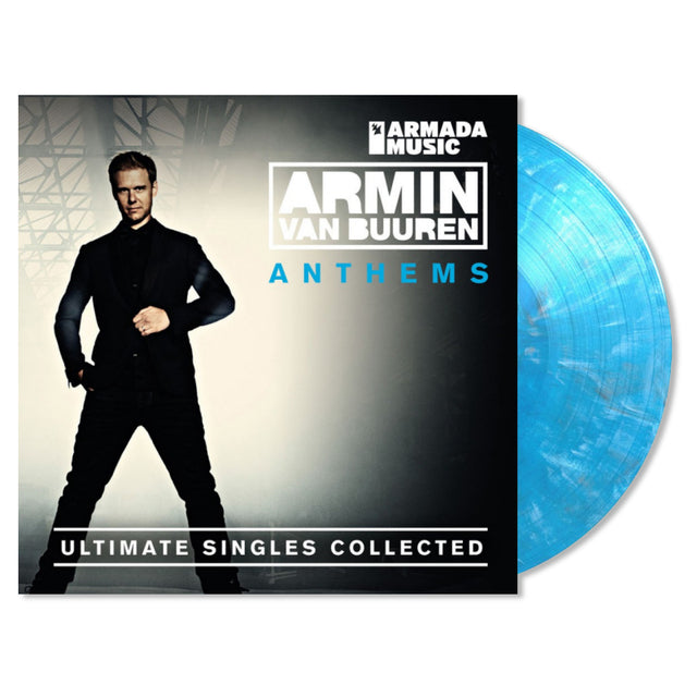 Armin Van Buuren - Anthems: ultimate singles collected -blue, black & white marbled vinyl- (LP) - Velvet Music