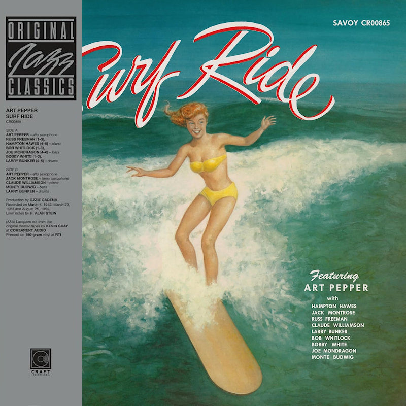 Art Pepper - Surf ride (LP) - Velvet Music