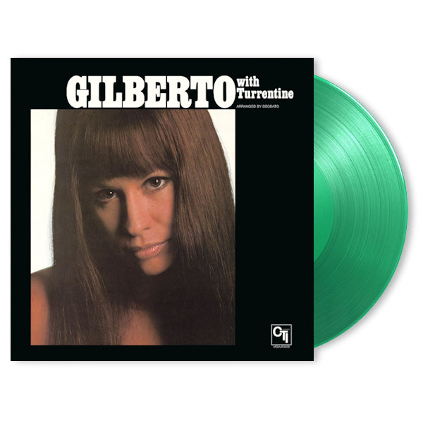 Astrud Gilberto With Stanley Turrentine - Gilberto with turrentine -translucent green vinyl- (LP) - Velvet Music