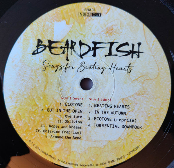 Beardfish - Songs For Beating Hearts (LP) - Velvet Music