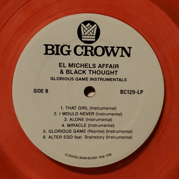 El Michels Affair & Black Thought - Glorious Game Instrumentals (LP) - Velvet Music