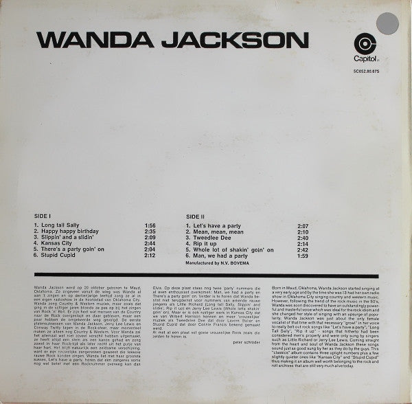 Wanda Jackson - Rock And Roll Classics Vol. 6 (tweedehands LP)
