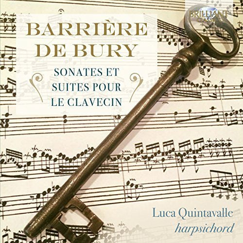 Barriere/de Bury - Sonatas et suites pour le clavecin (CD)