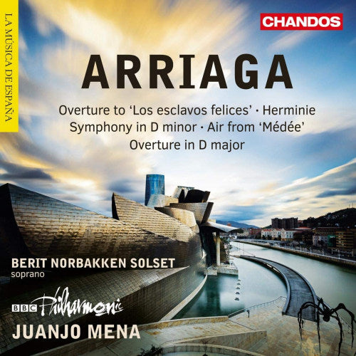 J.c. De Arriaga - Herminie/symphony in d minor/air from medee/overture in (CD) - Velvet Music