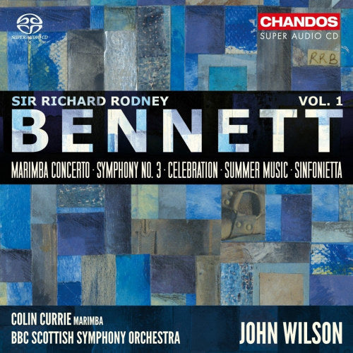 R.r. Bennett - Orchestral works vol.1: marimba concerto/symphony no.3 (CD) - Velvet Music