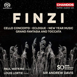 G. Finzi - Cello concerto/eclogue/new year music/grand fantasia (CD) - Velvet Music