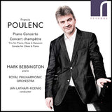 Mark Bebbington - Poulenc: piano concerto/concert champetre (CD) - Velvet Music