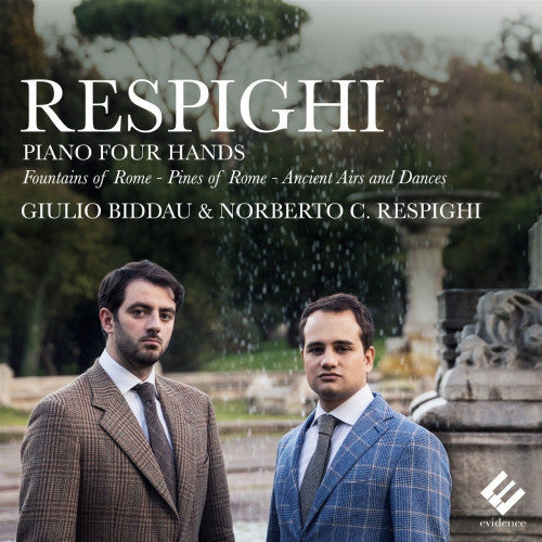 Norberto Cordisco Respighi &amp; Giulio Biddau - Respighi: piano four hands (CD)