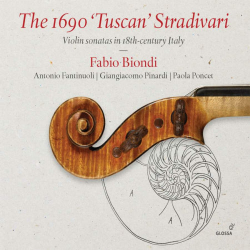 Fabio Biondi - 1690 'tuscan' stradivari - violin sonatas in 18th centu (CD) - Velvet Music