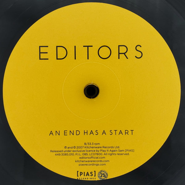 Editors - An End Has A Start (tweedehands LP) - Velvet Music
