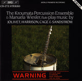 Kroumata Percussion Ensemble & Manuela Wiesler Play Music By André Jolivet, Lou Harrison, John Cage & Sven-David Sandström - The Kroumata Percussion Ensemble 2 / Manuela Wiesler, Flute (CD) - Velvet Music