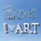 Broen - I <3 art (LP)