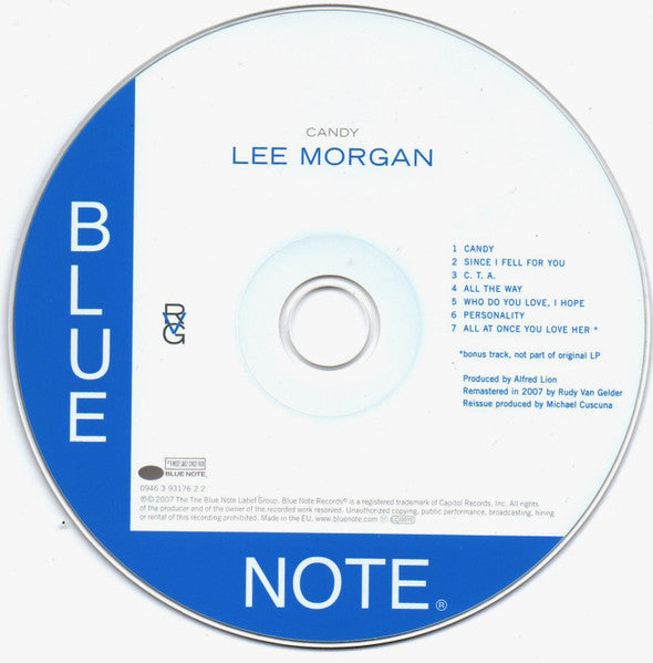 Lee Morgan - Candy (tweedehands CD) - Velvet Music
