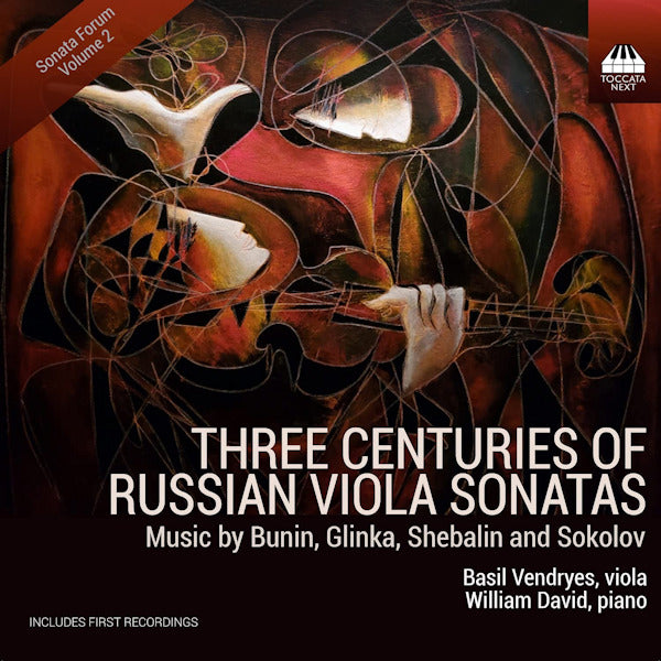 Basil Vendryes / William David - Three centuries of russia viola sonatas (CD) - Velvet Music
