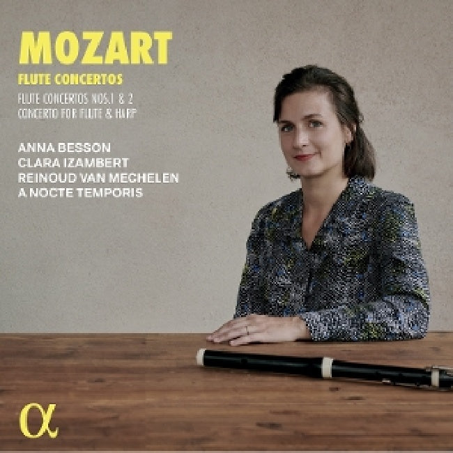 Anna Besson - Clara Izambert - Reinoud Van Mechelen - A Nocte Temporis - Mozart: flute concertos (CD)